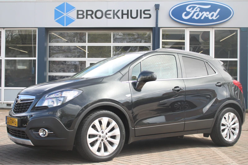 Opel Mokka 1.4T COSMO | TREKHAAK | COMFORT STOEL | CAMERA | CRUISE | NAVI | ORIGINEEL NL! | 16'' LMV |