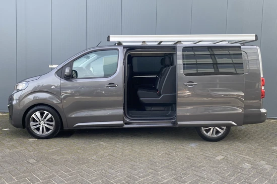 Peugeot Expert 2.0 231L BlueHDI 180 Premium Pack Automaat Dubbele Cabine | Dodehoekdetectie | Imperiaal | Camera | Trekhaak | 2 schuifdeuren |