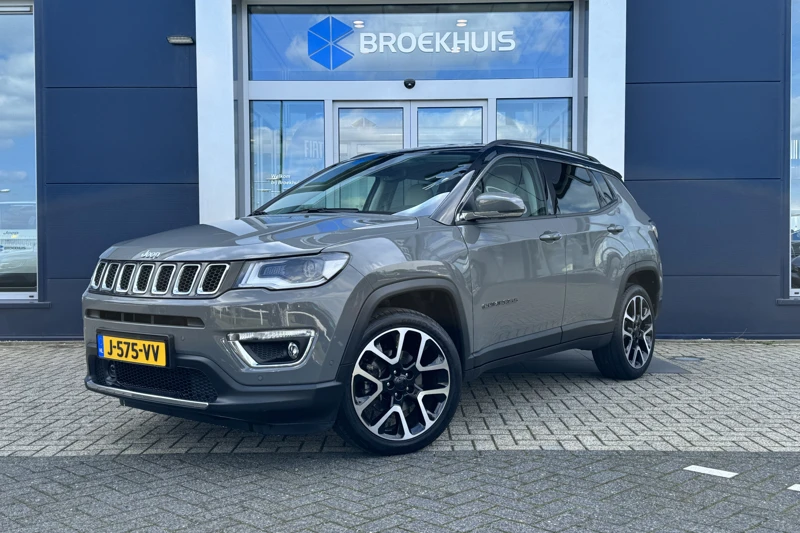 Jeep Compass 1.3T Limited | Camera | PDC V/A | Elektr. stoel | Elektr. klep | Keyless | Alpine audio