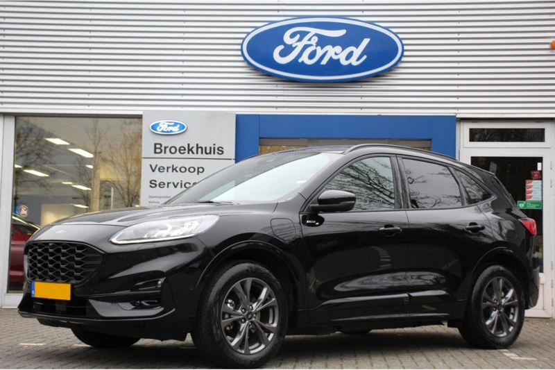 Ford Kuga 2.5 PHEV ST-LINE | NL-AUTO! | STANDVERWARMING | NAVI | CLIMA | CRUISE | PARKEERSENSOREN | APPLE CARPLAY & ANDROID AUTO