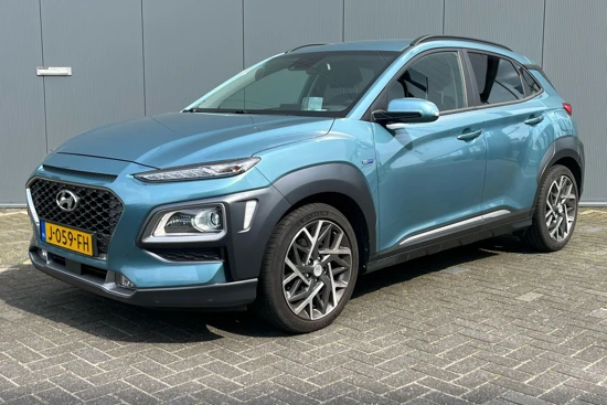 Hyundai KONA HEV 140pk Automaat Premium | Leder | Krell Audio | Dodehoeksensor | Camera | Head-up display