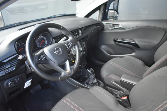 Opel Corsa 1.4 Online Edition Automaat | Afn. Trekhaak | Navigatie | Comfortstoelen | AllSeason | Dealeronderhouden | Parkeersensoren | Arm