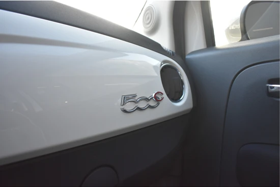 Fiat 500C Cabrio 0.9 TwinAir Turbo Lounge Automaat | Navigatie | Unieke KM-Stand! | Bluetooth | 16"LMV | Cruise Control | Airco | !!