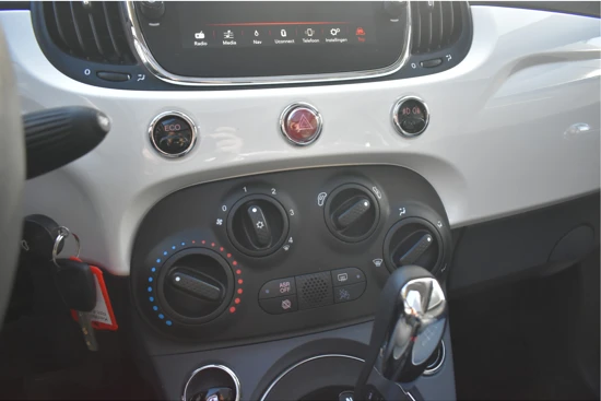 Fiat 500C Cabrio 0.9 TwinAir Turbo Lounge Automaat | Navigatie | Unieke KM-Stand! | Bluetooth | 16"LMV | Cruise Control | Airco | !!