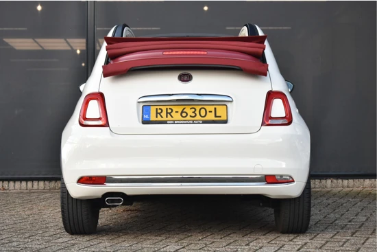 Fiat 500C Cabrio 0.9 TwinAir Turbo Lounge Automaat | Navigatie | Unieke KM-Stand! | Bluetooth | 16"LMV | Cruise Control | Airco | !!