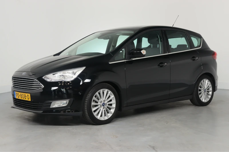 Ford C-MAX 1.5 Titanium | Dealer Onderhouden! | Trekhaak | Navi | Clima | Camera | Keyless | Parkeersensoren V+A | Lichtmetalen Velgen