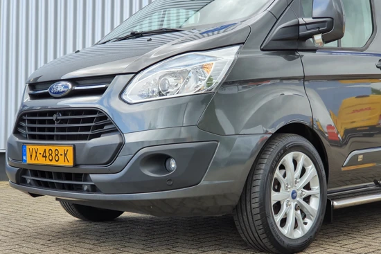 Ford Transit Custom 290 2.2 TDCI L2H1 Anniversary Edition Dubbele Cabine | Leder | Navigatie | Trekhaak | Sidebars | ClimateControl | Stoelverwarmin