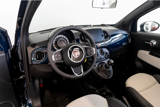 Fiat 500C 1.0 Hybrid Dolcevita | Cabrio | Parkeersensoren | Cruise Controle | Dealer auto |