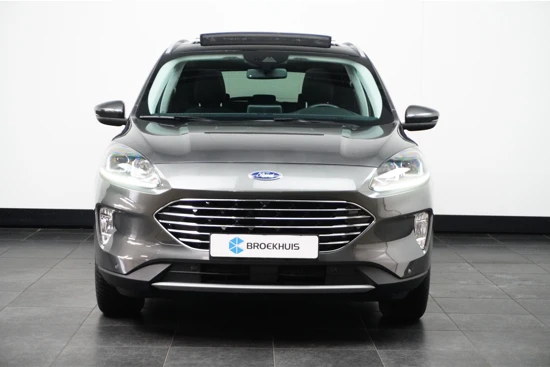 Ford Kuga 2.5 PHEV Titanium | PANO-DAK | 100% DEALER ONDERHOUDEN! | 360 CAMERA | BLIS | ADAPT. CRUISE | STANDKACHEL! | STOELVERWARMING | 4