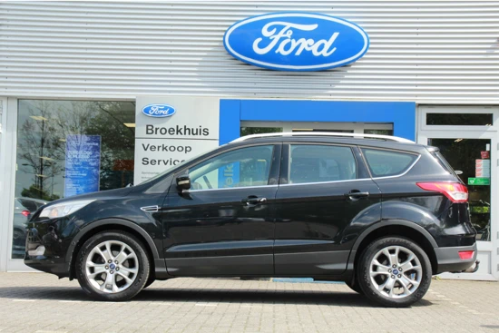 Ford Kuga 1.6 TITANIUM 150PK | 1e EIGENAAR! | DEALER OH! | LEDER | TREKHAAK | CAMERA | NAVI | CLIMA | CRUISE | PARK SENS V+A | D-RIEM = VE