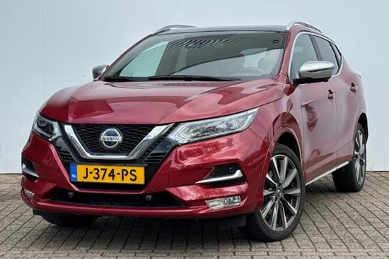 Nissan QASHQAI 1.3 DIG-T 160PK Tekna | FULL OPTIONS | TREKHAAK | LEDER | DODEHOEKDETECTIE | CAMERA | BOSE AUDIO | PANORAMADAK |