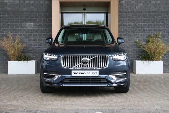 Volvo XC90 T8 AWD Recharge Inscription | Luchtvering | Trekhaak | 360° Camera | Harman Kardon | Head-Up Display | Stoel en Stuurwielverwarm