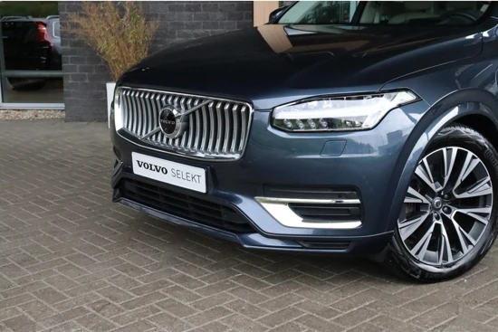 Volvo XC90 T8 AWD Recharge Inscription | Luchtvering | Trekhaak | 360° Camera | Harman Kardon | Head-Up Display | Stoel en Stuurwielverwarm