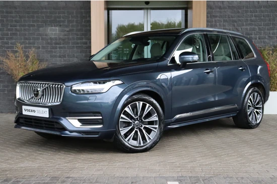 Volvo XC90 T8 AWD Recharge Inscription | Luchtvering | Trekhaak | 360° Camera | Harman Kardon | Head-Up Display | Stoel en Stuurwielverwarm