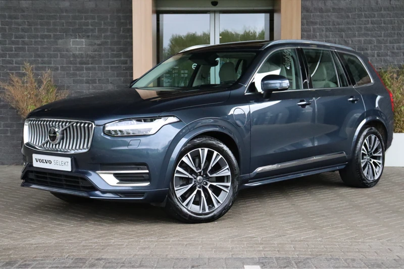 Volvo XC90 T8 AWD Recharge Inscription | Luchtvering | Trekhaak | 360° Camera | Harman Kardon | Head-Up Display | Stoel en Stuurwielverwarm