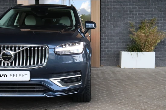 Volvo XC90 T8 AWD Recharge Inscription | Bowers & Wilkins | Luchtvering | 360° Camera | Head-Up Display | Trekhaak | Standkachel met Volvo