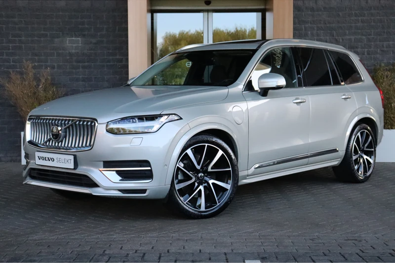 Volvo XC90 T8 AWD Recharge Inscription | Trekhaak | Luchtvering | Harman Kardon | Head-Up Display | 360° Camera | Stoel en Stuurwielverwarm