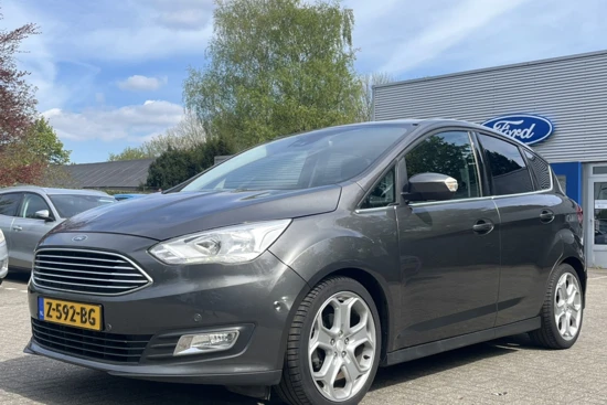 Ford C-MAX 1.0EB TITANIUM 125PK | 1E EIGENAAR! | DEALER OH! | LEDER | ELEKT. STOELEN | NAVI | CAMERA | CLIMA | WINTERPACK | CRUISE | AUTO.