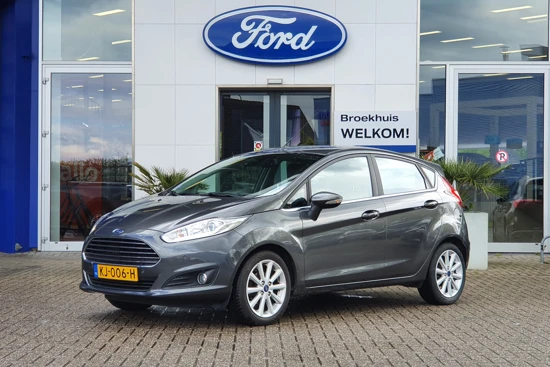 Ford Fiesta 1.0 Titanium | Trekhaak! | Airco | Cruise Control | Navigatie | Elek. ramen |