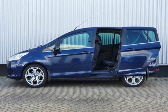 Ford B-MAX 1.0 125 PK Titanium | Camera | Half Leder | CruiseControl | Navigatie | Stoel- en Voorruitverwarming | 17 Inch LMV | Clima |