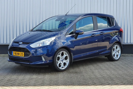 Ford B-MAX 1.0 125 PK Titanium | Camera | Half Leder | CruiseControl | Navigatie | Stoel- en Voorruitverwarming | 17 Inch LMV | Clima |