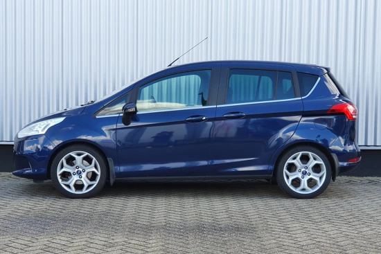 Ford B-MAX 1.0 125 PK Titanium | Camera | Half Leder | CruiseControl | Navigatie | Stoel- en Voorruitverwarming | 17 Inch LMV | Clima |