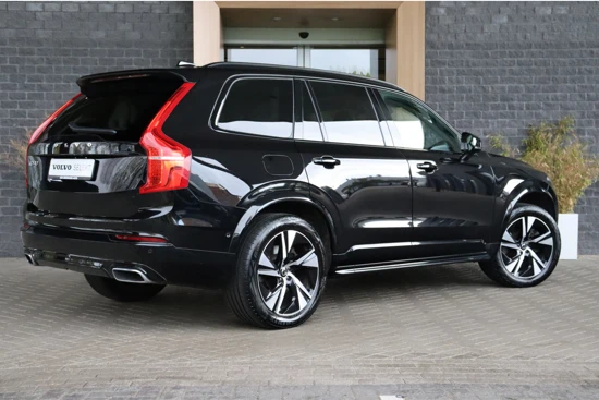 Volvo XC90 T8 AWD Recharge R-Design | Uniek! | Trekhaak | 360° Camera | Harman Kardon | Head-Up Display | Stoel en Stuurwielverwarming | Fu