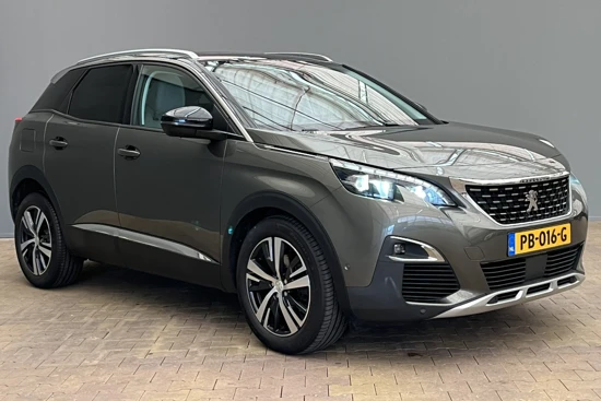 Peugeot 3008 1.2 130PK GT Line | Panoramisch Kanteldak | Trekhaak | Camera | Dode Hoek | Navigatie | LED | 18'' Lichtmetaal | Leder\Stof |