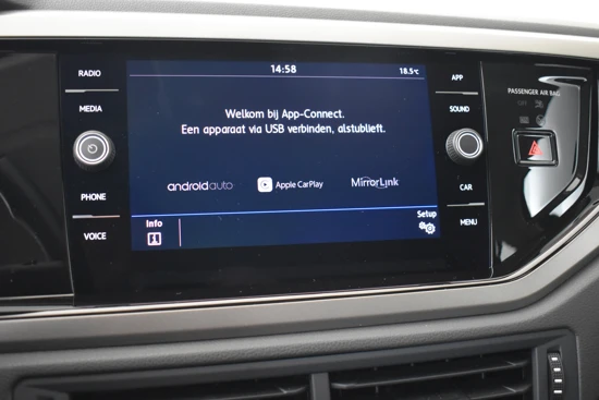 Volkswagen Polo 1.0 TSI 95PK Comfortline | 1e Eigenaar | 100% Dealeronderhouden | Adaptieve Cruise Control | App Connect | Airco | Elektrische R