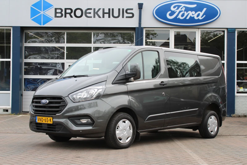 Ford Transit Custom 280 L1H1 LIMITID DUBBEL CABINE | STOELVERWARMING | CAMERA | ORIGINEEL NL | TREKHAAK | NAVI | CARPLAY |