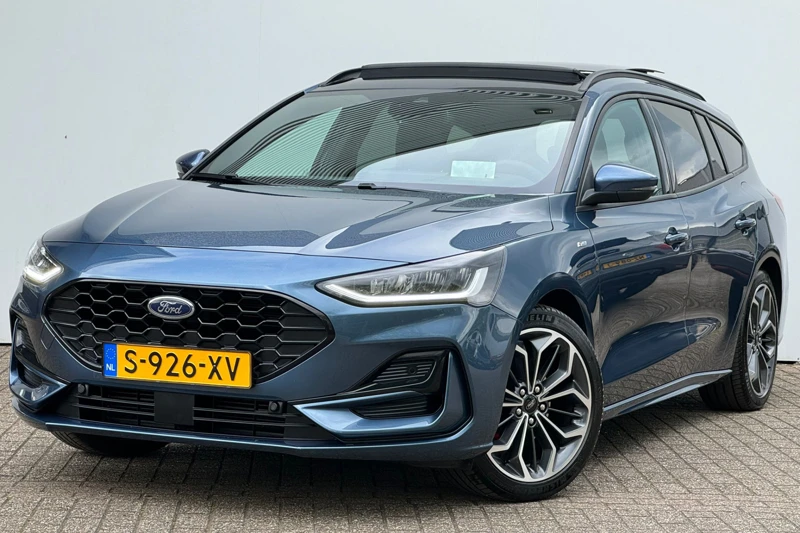 Ford Focus Wagon 1.0 EcoBoost Hybrid 125PK ST-Line X | PANORAMADAK | 18''LMV | HEAD-UP DISPLAY | STOEL+STUUR+VOORRUITVERWARMING | ADAPTIVE