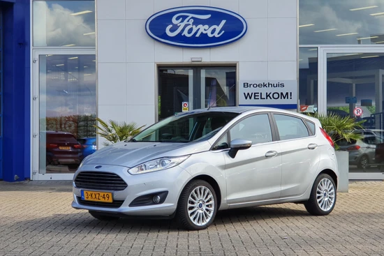 Ford Fiesta 1.6 Titanium | Distributieriem vervangen! | Airco | Verw. Voorruit | Parkeersensoren | Cruise Control