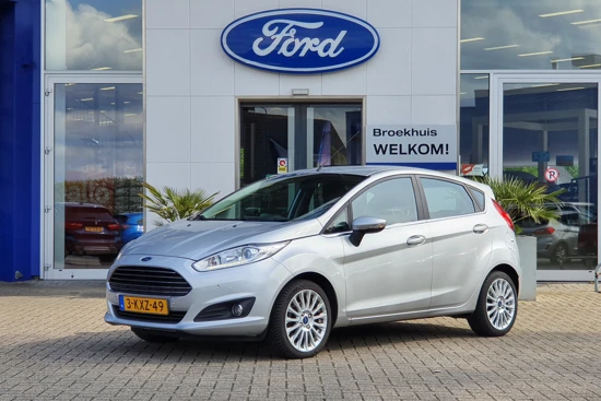 Ford Fiesta 1.6 Titanium | Distributieriem vervangen! | Airco | Verw. Voorruit | Parkeersensoren | Cruise Control