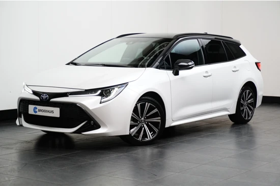 Toyota Corolla Touring Sports 1.8HYBRID STYLE BI-TONE | ELEKTR KLEP | CAMERA | ADAPTIVE CRUISE | STOELVERWARMING | HEAD UP DISPLAY | 17'' LMV |