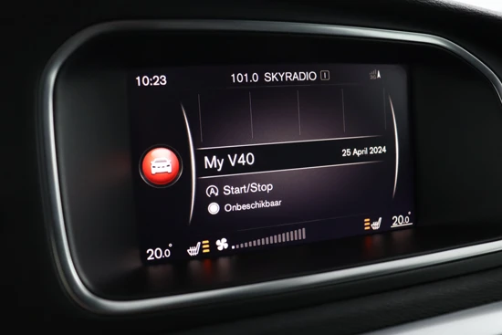 Volvo V40 T3 Aut-6 Polar+ Sport | Standkachel met timer | Panoramadak | Parkeercamera | Stoelverwarming | Keyless | Harman & Kardon |