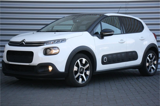 Citroën C3 1.2 PURETECH 110PK 5-DRS SHINE AUTOMAAT / NAVI / LEDER / CLIMA / LED / PDC / 16" LMV / CAMERA / BLUETOOTH / CRUISECONTROL / 1E E