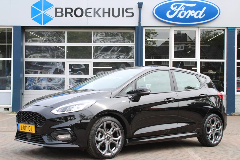 Ford Fiesta 1.0EB HYBRID ST-LINE X | B&O AUDIO | TREKHAAK | CARPLAY | 17'' LMV | ORIGINEEL NL! | DEALER ONDERHOUDEN! |