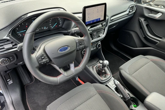 Ford Fiesta 1.0EB HYBRID ST-LINE X | B&O AUDIO | TREKHAAK | CARPLAY | 17'' LMV | ORIGINEEL NL! | DEALER ONDERHOUDEN! |