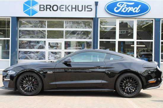 Ford Mustang Fastback 5.0 V8 GT 450PK | DEALER OH! | ADAPTIVE UITLAAT | LEDER | CARPLAY/ANDROID AUTO |