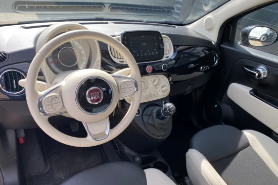 Fiat 500 1.0 Hybrid Dolcevita | Navigatie by App | Cruise Control | Airco | Nieuwstaat! | !!