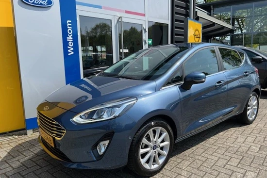 Ford Fiesta 1.0 100PK TITANIUM X | NAVIGATIE | CAMERA| B&O SOUND| ADAPTIVE CRUISECONTROL| CLIMATRONIC | PARKEERSENS. V + A | ALL SEASONBANDE