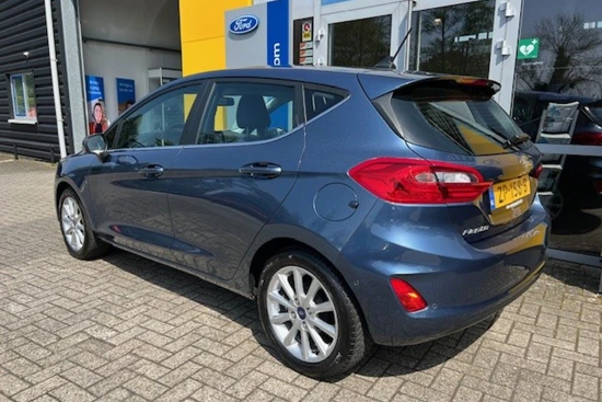 Ford Fiesta 1.0 100PK TITANIUM X | NAVIGATIE | CAMERA| B&O SOUND| ADAPTIVE CRUISECONTROL| CLIMATRONIC | PARKEERSENS. V + A | ALL SEASONBANDE