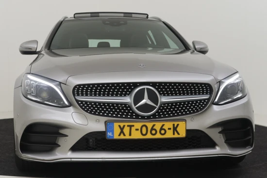 Mercedes-Benz C-Klasse Estate 180 Premium Plus Pack 157pk | Cruise control | Trekhaak | Leder bekleding | Panorama dak | Navigatie | Park assist | Came