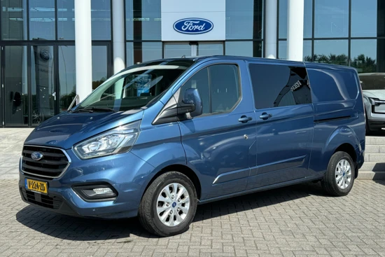 Ford Transit Custom 300 2.0 TDCI 170PK L2H1 Limited Dubbel Cabine | AUTOMAAT | STOELVERWARMING | TREKHAAK | CAMERA | STANDKACHEL | NAVIGATIE