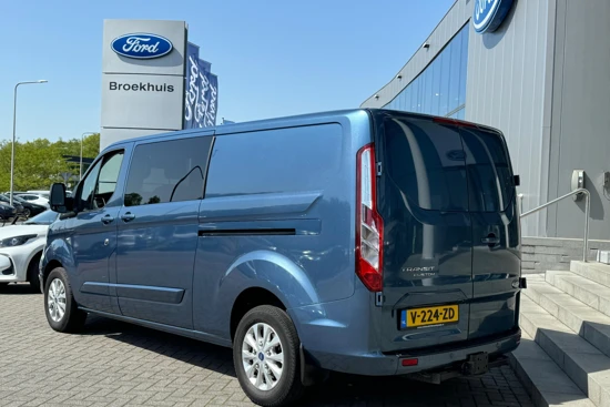 Ford Transit Custom 300 2.0 TDCI 170PK L2H1 Limited Dubbel Cabine | AUTOMAAT | STOELVERWARMING | TREKHAAK | CAMERA | STANDKACHEL | NAVIGATIE