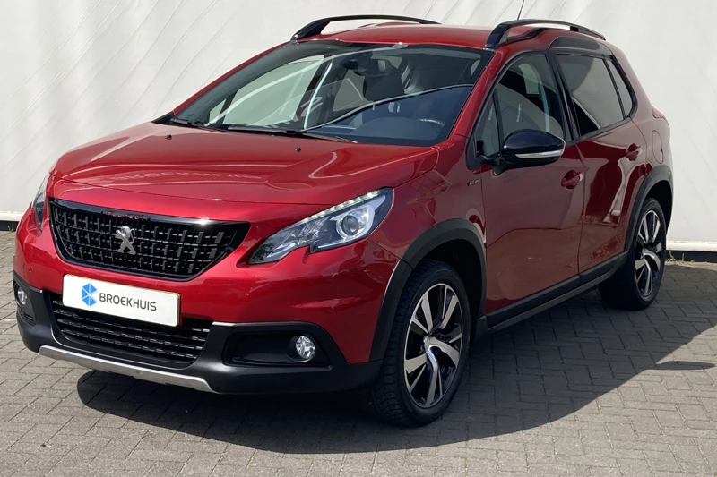 Peugeot 2008 1.2 PureTech 130pk GT Line | NAVI | ECC-AIRCO | TREKHAAK | STOELVER WARMING | CRUISE | 17 INCH | HALF LEER | LAGE KILOMETERSTAND