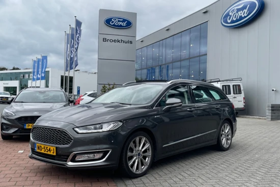 Ford Mondeo Wagon 2.0 TDCi 180PK Vignale | PANO-DAK | 100% DEALER O.H. | STOELMASSAGE | STOELKOELING | TREKHAAK | ADAPT. CRUISE | CAMERA | S