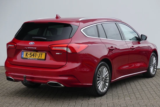 Ford Focus Wagon 1.0 EcoBoost Hybrid 125PK ST-Line Vignale | WEGKLAPBARE TREKHAAK | LEDER | DODEHOEKDETECTIE | STOELVERWARMING |