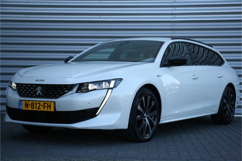 Peugeot 508 SW 1.6 PURETECH 180PK GT-LINE AUTOMAAT / NAVI / LEDER / CLIMA / LED / AGR / PDC / 18" LMV / FOCAL / CAMERA / KEYLESS / FULL-LED