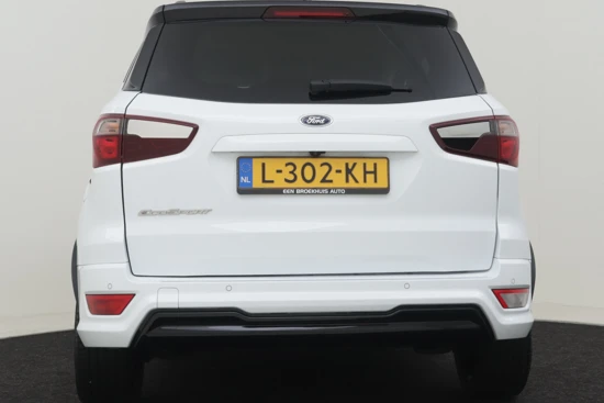 Ford EcoSport 1.0 EcoBoost ST-Line 126pk | Navigatie | Cruise control | App connect | Camera achter | Parkeersensoren v+a | Stuur + Stoelverwa